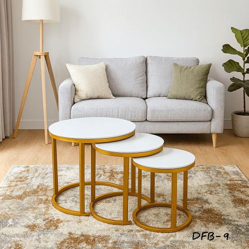 3 in 1 round nesting stool set