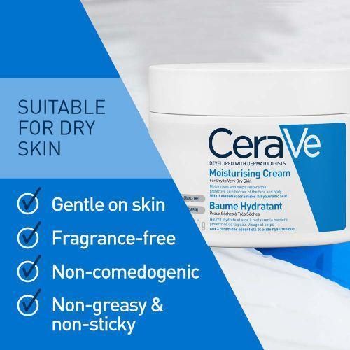 Moisturizing Face And Body Cream Hydrating Dry To Very Dry Skin