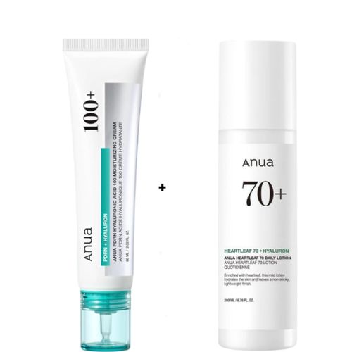 PDRN Hyaluronic Acid 100 Moisturizing Cream Heartleaf 70 Hyaluron Daily Lotion Deeply Hydrates Glows the skin Softens Smooths improves skin regeneration nourishes Improve elasticity Soothes Plumps Make skin young Firm Even the skin tone