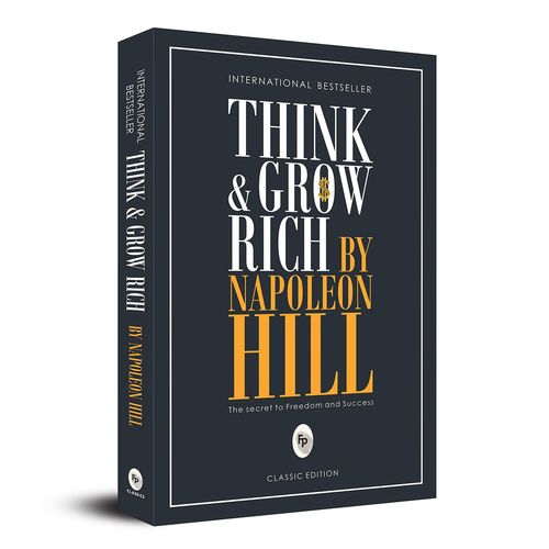 BOOKPAPER Think and Grow Rich Book by Napoleon Hill free bookmark