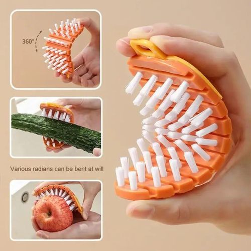 2 Pcs Vegetable Cleaning Brush