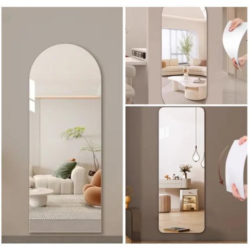 Full Length Unbreakable Dressing Mirror 40 x 150 cm Wall and Floor Mirror