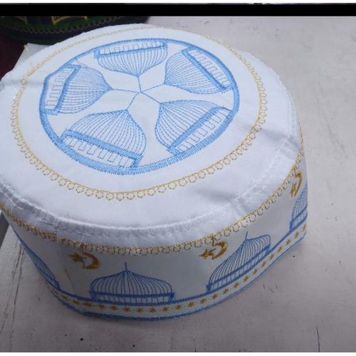 3 pieces with different sizes Muslim islamic prayerGeneric hats for men hand embroidery classic and comfortable