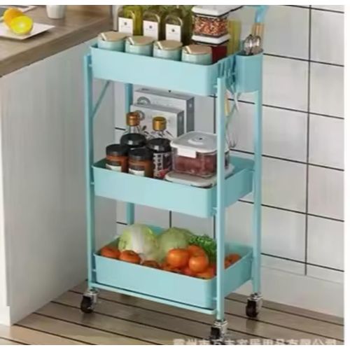 3 tier Multifunctional storage trolley