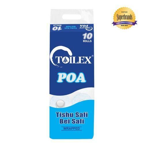 Poa Toilet Paper Blue 10 Pack Wrapped