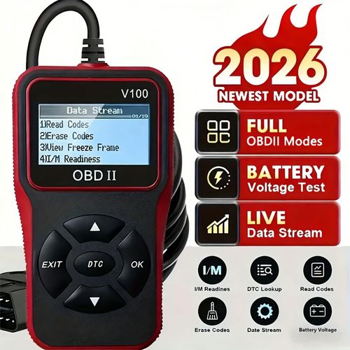 OBD2 Car Scanner Reader with 2.4-inch LCD Screen – Car Engine Fault Diagnostic Tool
