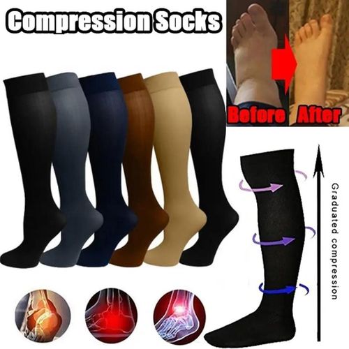 1 Pair Compression Socks for Women and Men