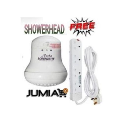 Instant Hot Water Heater Shower Free 4 Way Power Extension Cable