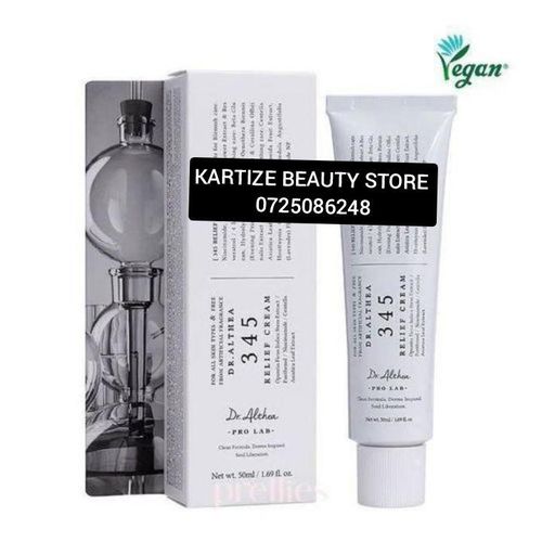 345 Relief Cream with Opuntia Ficus & Niacinamide. Moisturizes, Removes Dark Spots, Blemishes, Post Acne Mark, Even the skin tone, Soothes Redness & Irritation & Regulates oil & sebum production by Althea.