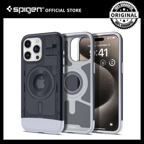 Black New Classic C1 MagFit Magnetic MagSafe Case for iPhone 16 Pro Max – Executive-Style Magnetic Case with Full Lens Shielding and Wireless Charging Efficiency