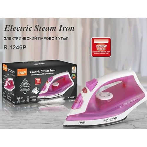Electric Steam Iron With 400ml Large Water Tank Long Working Cycle