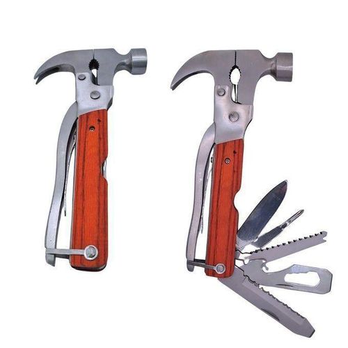 Portable Emergency Hammer for car Stainless steel folding tool with knife pliers and axe multifunctional pliers multi-tool