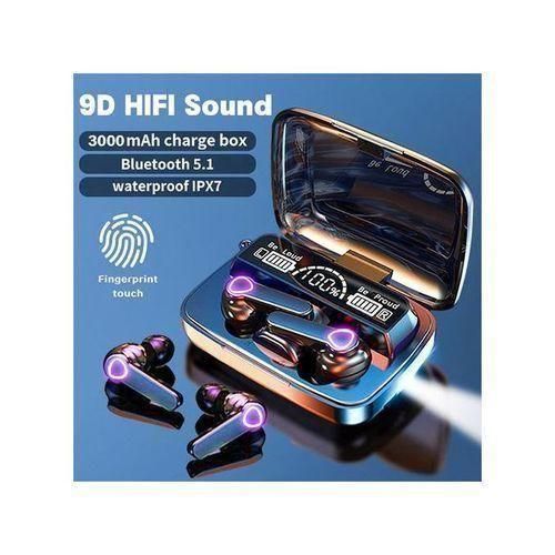 M19 Wireless Music Headphones LED Display