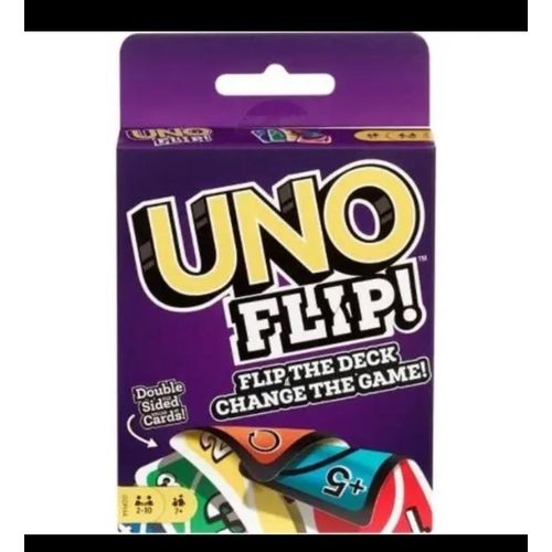 UNO Flip Card Game For Kids, Adults & Family Night