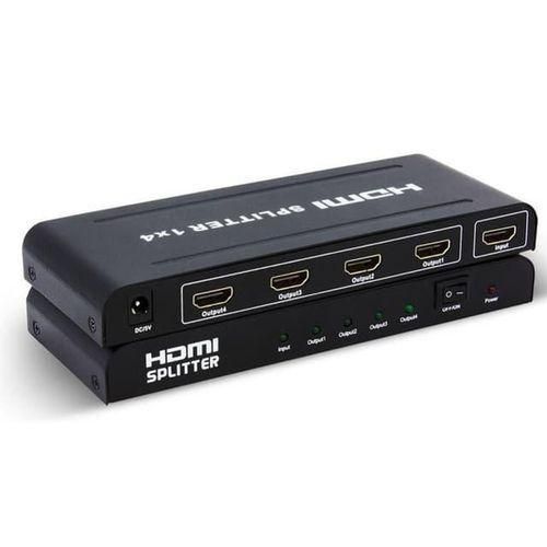 HDMI Splitter Switch 4K 4 Ports 4x1 HDMI Switcher Splitter Box Support 4K Ultra HD 3D With Power Adapter 30Hz Resolution