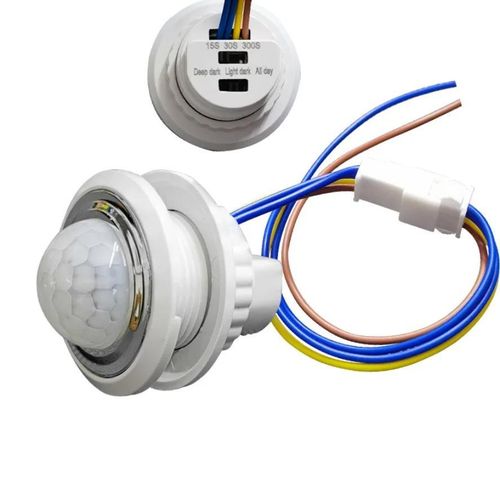 PIR Sensor Light Switch Detector Smart Switch LED 110V 220V PIR Infrared Motion Sensor Switch Auto on Off with Adjustment