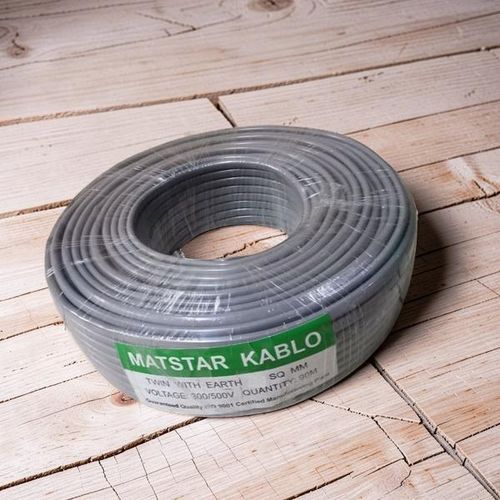 1.5MM 90 Metres Flexible PVC Insulated Twin With Earth Flat Electrical Wiring Cable