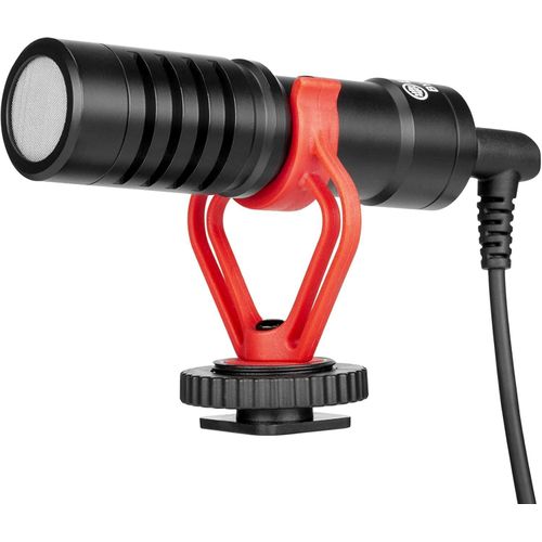 BY-MM1 Compact Camera Mic for Vloggers YouTubers Mobile Journalists Interview Recording and Outdoor Video Production