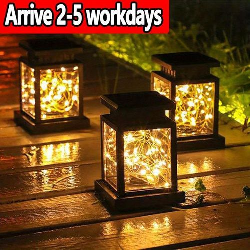 1pc Solar-Powered Lights, Ideal for Courtyard And Christmas Decor, Featuring Suitable for Outdoor Garden Hanging