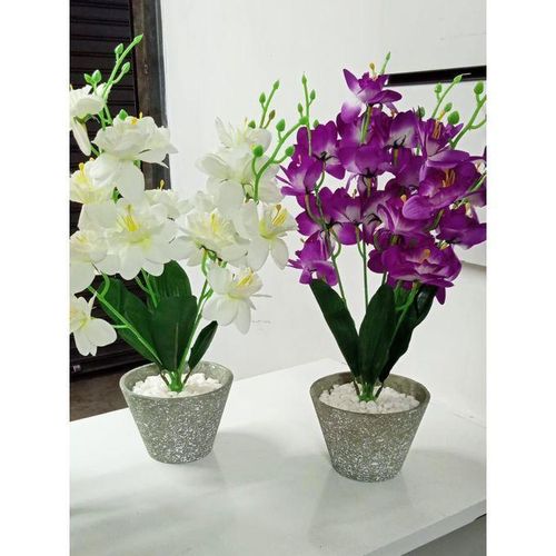 Artificial flowers, bonsai artificial potted plants for Decoration, decor flowers, for home, office and your Abnb