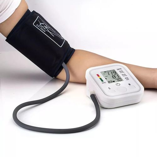 Digital Blood Pressure Monitor BP Measurement Machine - White