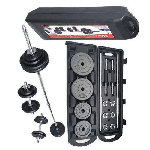 50kg Dumbells With Barbell