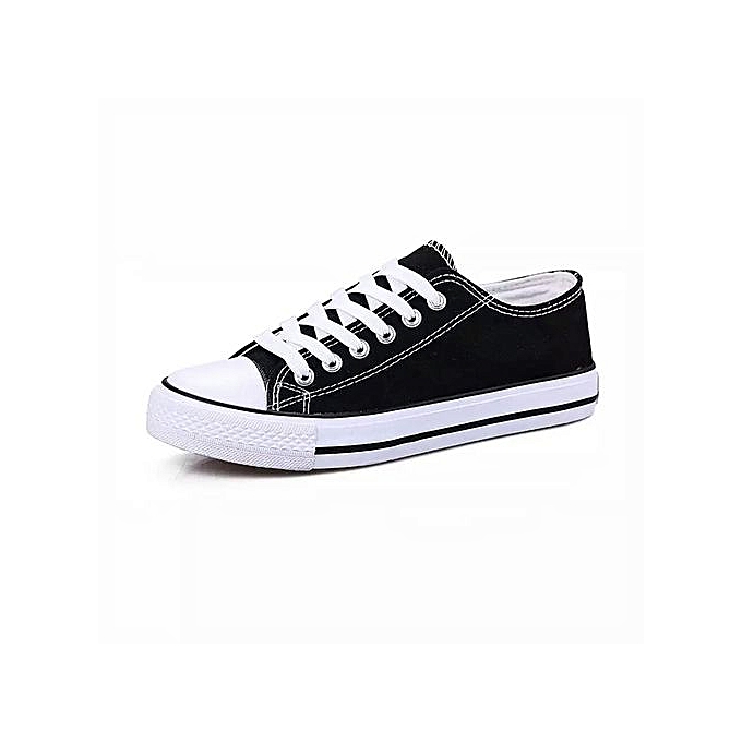 black and white old school shoes