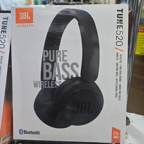 Tune 520 Wireless Bluetooth Headset – Deep Bass Music, Hands-Free Calling, 20+ Hours Playtime, Over-Ear Comfort, Gaming, Movies, YouTube,