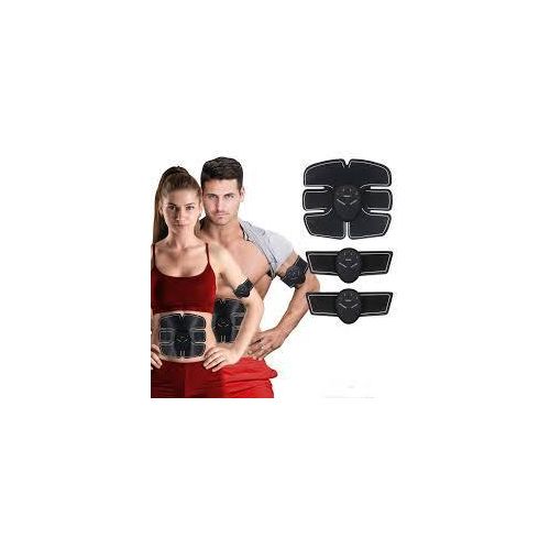 EMS Muscle Stimulator Tummy Trainer, Wireless Abs Fitness Belt, Portable Body Gym Trainer for Men & Women, Muscle Toning and Fitness Support Device