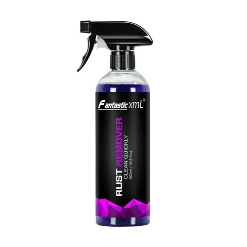 Car rust remover spray metal surface chrome paint maintenance iron powder cleaning multi-purpose