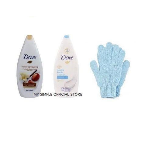 Gentle Scrub Body Wash+Shea Butter & Warm Vanilla Body Wash