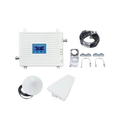 Tri Band 2G/3G/4GLTE Cellular GSM Mobile Cell Phone Signal Booster Repeater Amplifier for All Mobile Networks