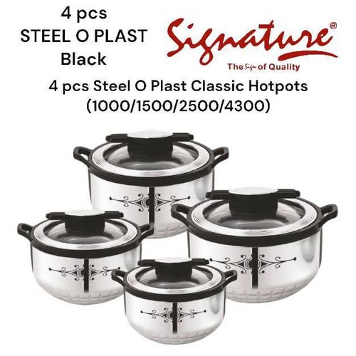 4 pcs Steel O Plast Hotpots -1000150025004300