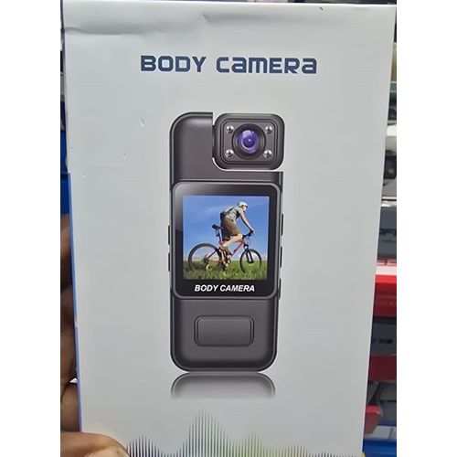 Pocket-Sized Body Camera with IR-Cut Lens and Long Battery L