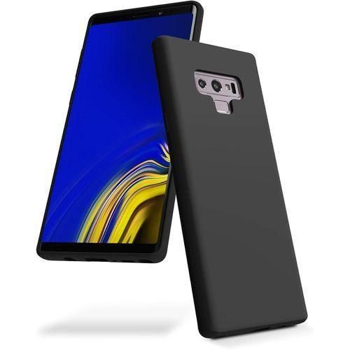 SAMSUNG NOTE 9 BLACK LIQUID SILICONE BACK CASE/ COVER