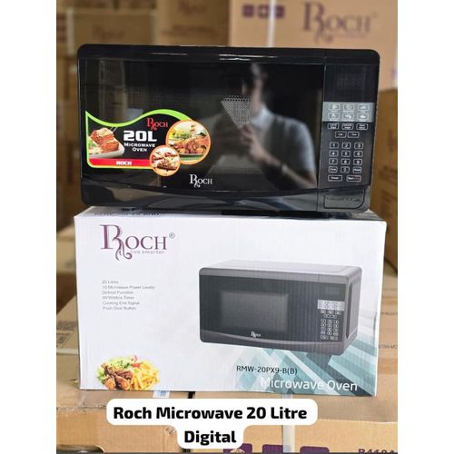 Digital Microwave Oven 20L – Black