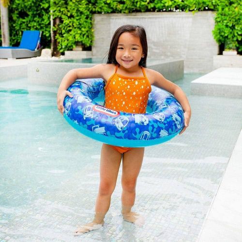 Kids Swimming Ring Floater Inflatable Swim Tube Pool Float Safety Training Ring for Beach, Pool & Water Play