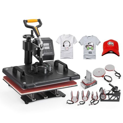 8 In 1 Combo Heat Transfer Machine For Mug Cap Plate T-shirt Printing