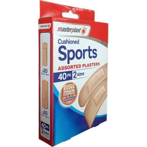 Cushioned Sports Assorted Plasters Two Sizes 15mm 25mm nk