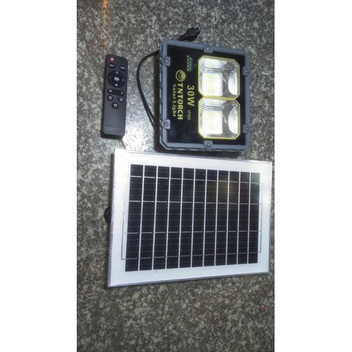 New Model High Quality 30W Bright Floodlights with Solar Panel and Remote Control