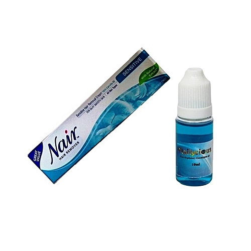 Hair Removal Cream Kit With Made In Italy Eucalyptus Post Depilatory Oil