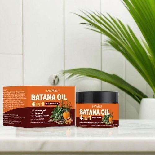 Batana Oil 4 In 1 Hair Conditioner With Rosemary, Castor & Pumpkin Seed - Nourishes, Strengthens & Promotes Hair Growth