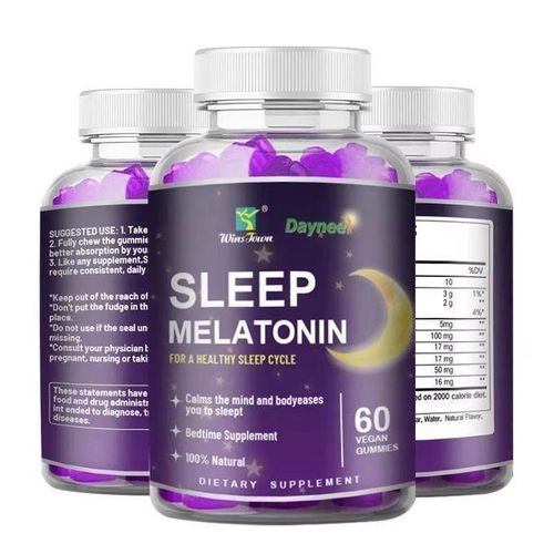 Daynee Sleep Melatonin For Bedtime Calms The Mind & Body, Eases You To Sleep -100% Natural 60 Pieces