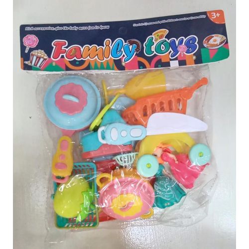 Kids Kitchen Play Set - 12 Piece Pretend Cooking Toy Pack with Pots, Pans and Utensils - Educational Role Play Set for Boys and Girls Ages 3+