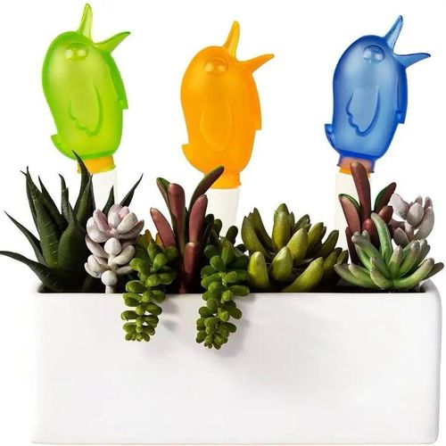 Self Plant Watering cute bird design Droppers Irrigation Devices Vacation Automatic Plants Water System ,Designed for Houseplant, Gardenplant, Office plant, worry no more of plants withering