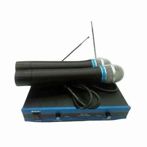 BK-701 VHF 2 Channel Professional Wireless Microphone Set