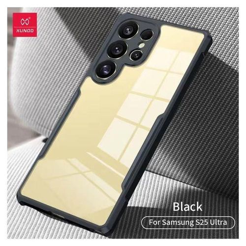 Samsung Galaxy S25 Ultra XUNDO Transparent Case with Shockproof Airbag and Strong TPU PC Hybrid Protection