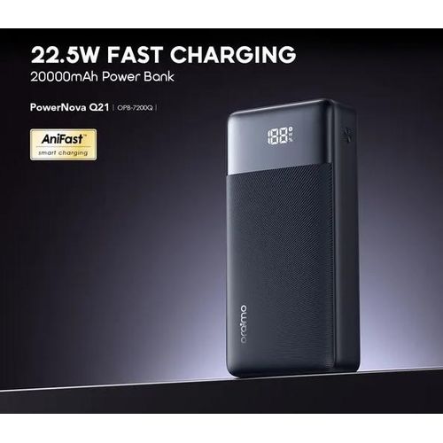 Super Fast Charging Powerbank PowerNova Q21 20000mAh 225W Power Bank