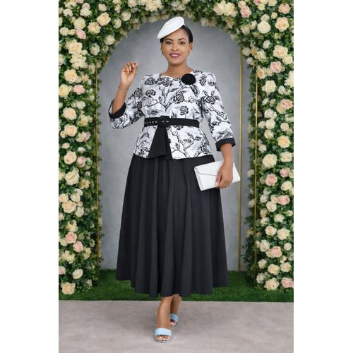 Plus Size Ladies Turkey Black Dress