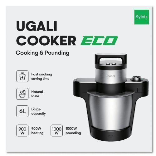 Automatic Ugali Cooker Swallow Maker Pounding Machine Rice Cooker Cooking Appliance